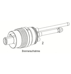 Hypertherm Brenner Schnellwechselaufnahme HPR 130 - HPR 260 - HD 3070 - 220163 - 220163A - - - 1.100,61 € -