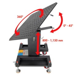 Mesa de soldadura inclinable Rhino E-Lift (TLA67070)