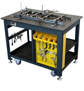 Estación de trabajo móvil Rhino Cart 1200x1200mm - sin accesorios - TD6-1212Q-F3 - - - 3.641,40 € -