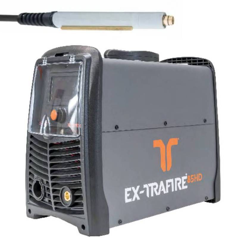 CORTADORA DE PLASMA THERMACUT EX-TRAFIRE PLASMA 85HD - con soplete de corte a máquina de 15M 105TTSM CORTADORA DE PLASMA THERMACUT EX-TRAFIRE PLASMA 85HD - con soplete de corte a máquina de 15M 105TTSM
