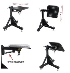 Mesa manipuladora Buildpro con dos ejes rotatorios