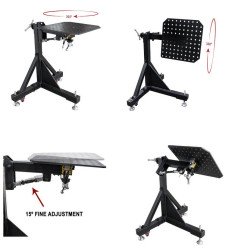 Mesa manipuladora Buildpro con dos ejes rotatorios