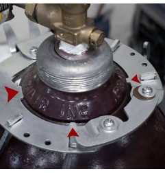 Stronghandtools - Soporte ajustable para bombonas de gas - GCH160