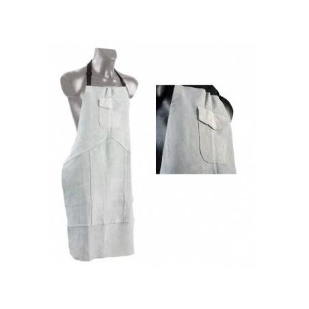Schweißschürze Leder Gr. XL KROZ-110 - 63x110cm - F12110XL -  - 8028485046940 - 29,95 € - 