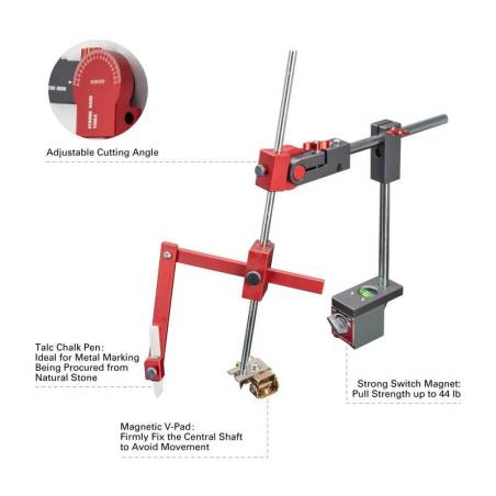 Marcador de agujeros redondos para tuberías