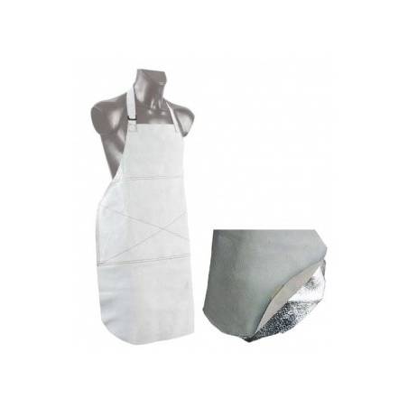 Schweißschürze Leder Gr. L KROZ-114 C / Anima in Aluminium - F12114L -  - 8028485046896 - 39,05 € - 