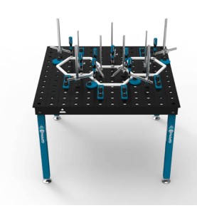 Mesa básica de soldadura y montaje sobre base, fi28, 100x100mm - GppH - BASIC_1 - - - 904,40 € -