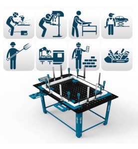 Juego de 4 ruedas para mesa de soldadura y montaje de bricolaje - GppH - 16_D_002 - - - 54,74 € -