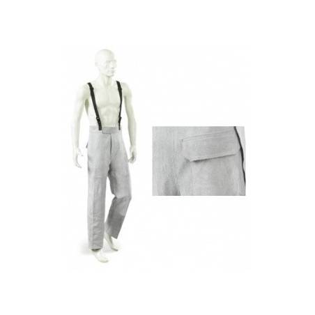 Trafimet Jak-150 Schweißerhose aus Rindvollleder Gr.L / XL / XXL, TOP-QUALITÄT - F12150 - - - 72,63 € -