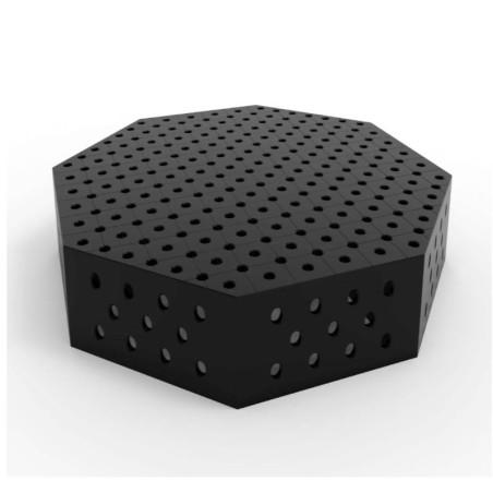 Achteck Schweisstische OCT PLUS, fi16, diagonal grid, verschiedene Ausführungen - oct_plus_16 - - - 1.237,60 € -