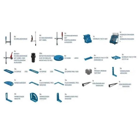 WERKZEUGSATZ BASIC NR.2 - FÜR SCHWEISSTISCHE - WS_BASIC2 - - - 5.735,80 € -