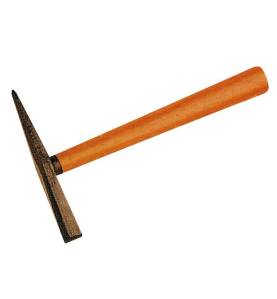 Schlackenhammer mit Esche Holzstiel 460g geschliffen und Holzgriff - F11805M -  -  - 9,25 € - 