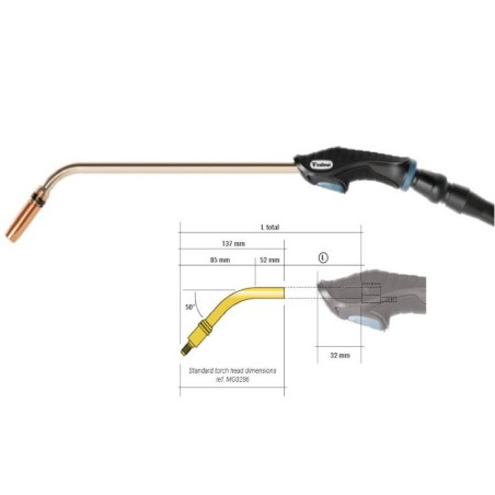 Trafimet Brennerhals Ergoplus 500 L.+100 - MG0282-10 - MG0282-10 - - - €357,00 -