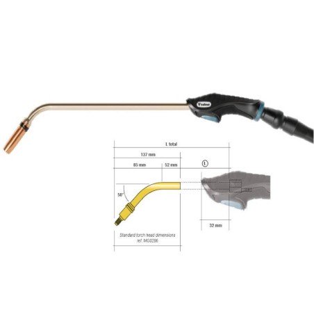 Trafimet Brennerhals Ergoplus 500 L.+100 - MG0282-10 - MG0282-10 - - - €357,00 -