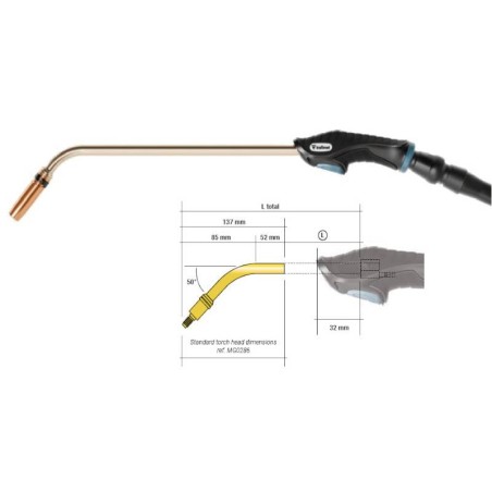 Trafimet Brennerhals Ergoplus 500 L.+300 - MG0282-30 - MG0282-30 - - - €392,70 -