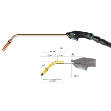 Trafimet Brennerhals Ergoplus 500 L.+500 - MG0282-50 - MG0282-50 - - - €440,30 -