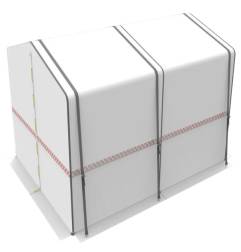 Tienda de trabajo resistente CEPRO - Ancho 300 cm - Fondo 200 cm - Alto 200 cm/240 cm - 90.41.00.3020 - - - 2.763,41 € -