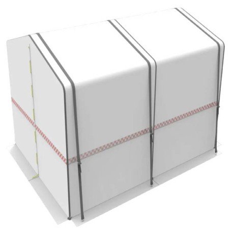 Tienda de trabajo resistente CEPRO - Ancho 300 cm - Fondo 750 cm - Alto 200 cm/240 cm - 90.41.00.3075 - - - 5.824,15 € -