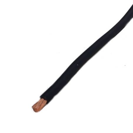 Cable de tierra Hi_Flex PVC 16mm² - 70mm² (vendido por metros) negro / rojo   --Variante--16 mm²   --Variante--negro