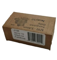 Juego de 10 boquillas de cristal Furick JAZZY (2 boquillas de cerámica) J10K