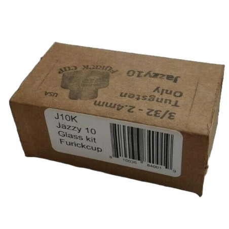 Juego de 10 boquillas de cristal Furick JAZZY (2 boquillas de cerámica) J10K