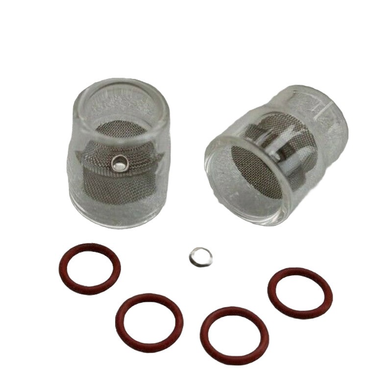 Juego de 10 boquillas de cristal Furick JAZZY (2 boquillas de cerámica) J10K