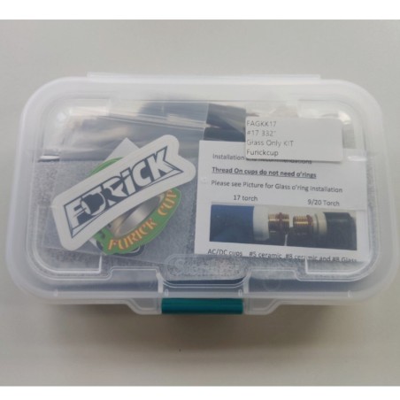 Kit de inicio FURICK - Equipo básico TIG 17/18/26 (kit de conversión para antorchas de soldadura TIG) - FU17-SK - - - 277,07 € -