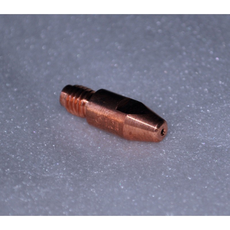 Punta de contacto CuCrZr M8 x 30, Ø 0,8 mm, Abicor Binzel, 1 pieza - 140.0117 Punta de contacto CuCrZr M8 x 30, Ø 0,8 mm, Abicor Binzel, 1 pieza - 140.0117