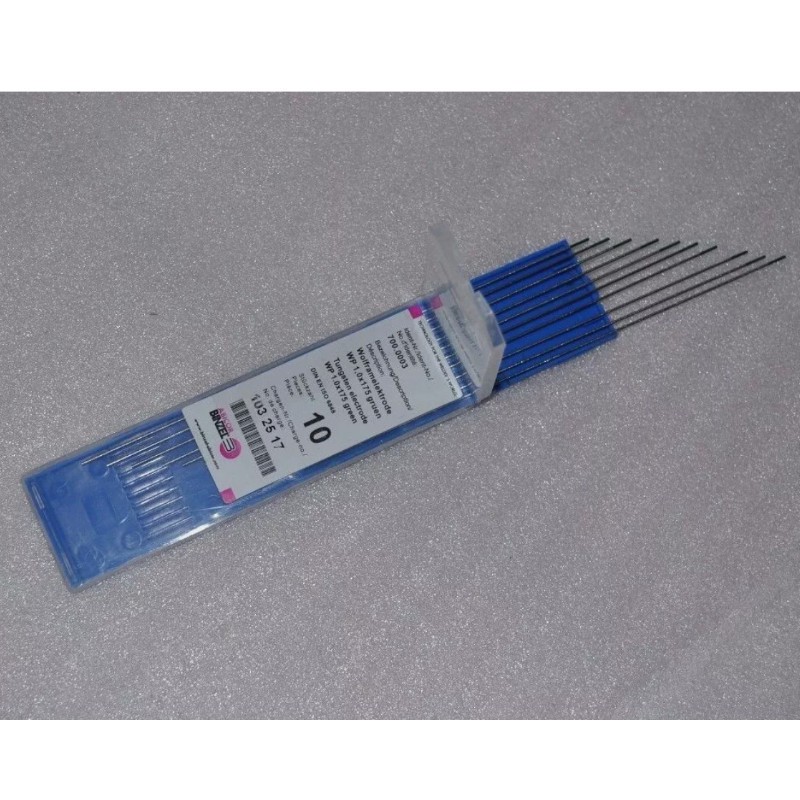 Electrodo de tungsteno WP, verde, 10 piezas, 1,0-4,0 x 175 mm - Abicor Binzel Electrodo de tungsteno WP, verde, 10 piezas, 1,0-4,0 x 175 mm - Abicor Binzel