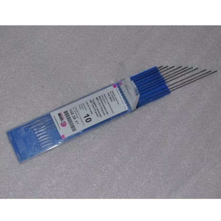Electrodo de tungsteno WP, verde, 10 piezas, 1,0-4,0x175 mm - Abicor Binzel - 700.0003.10-1 - - - 15,11 € -