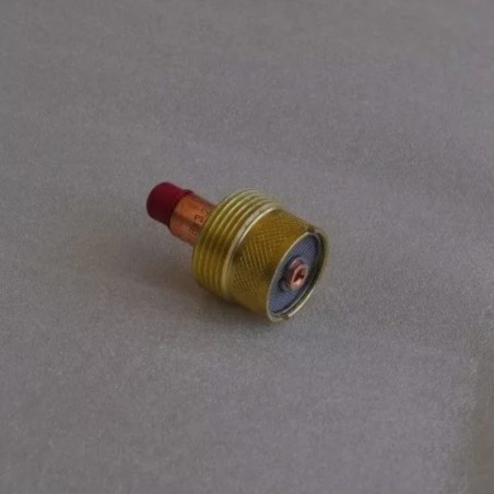 Portapinzas con lente de gas Jumbo Large - 2,4 mm - Tipo 9/20 - 45V64S - Original Binzel - 701.1232