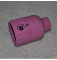 Boquilla de gas cerámica jumbo/grande para lente de gas tamaño 8 - 48 mm - 57N74 - Original Binzel - 701.1200