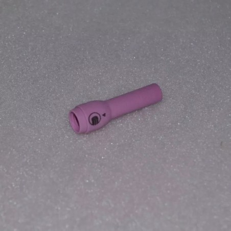 Boquilla de gas cerámica tamaño 4 - 48 mm de largo - 796F71 - Tipo 9/20 - Original Binzel - 701.0289