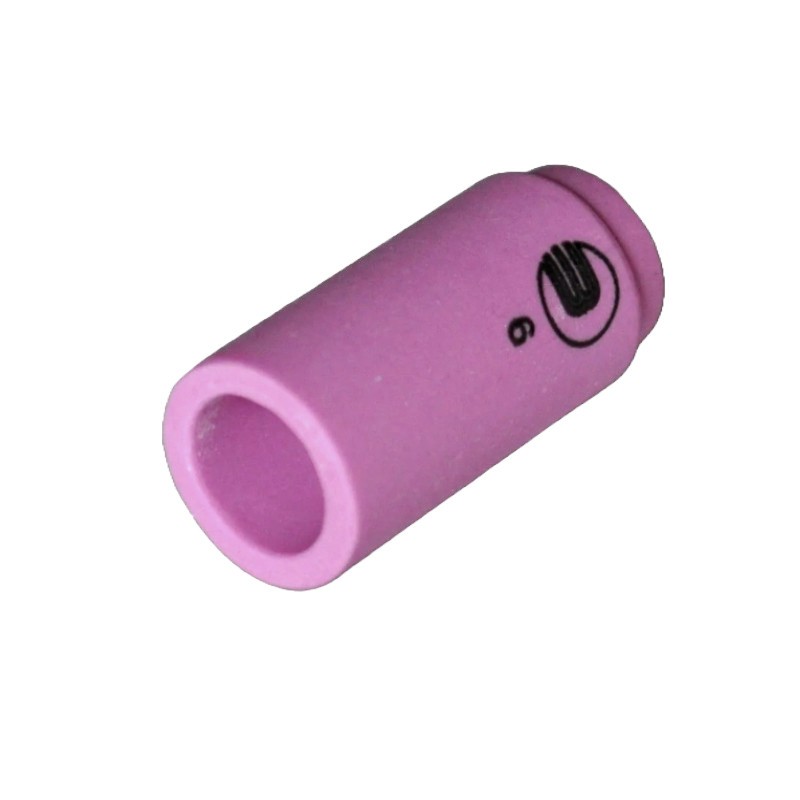 Boquilla de gas cerámica tamaño 6 - Ø 9,5 mm longitud 30,0 - 13N10 - Tipo 9/20 - Original Binzel - 701.0283