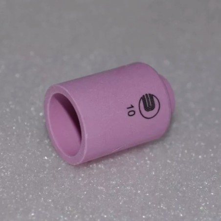 Boquilla de gas cerámica tamaño 10 - Ø 16,0 mm longitud 30,0 - 13N13 - Tipo 9/20 - Original Binzel - 701.0286