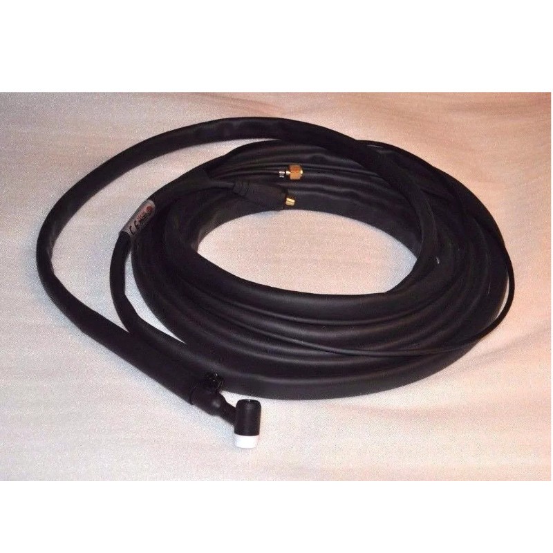 Antorcha de soldadura TIG SR26V con accesorios 4m refrigerada por aire, G1/4 Antorcha de soldadura TIG SR26V con accesorios 4m refrigerada por aire, G1/4