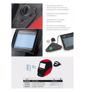 Casco Schweisshelm automático SACIT PANTERA - MSC000430 - - 8028485052194 - 327,40 € -