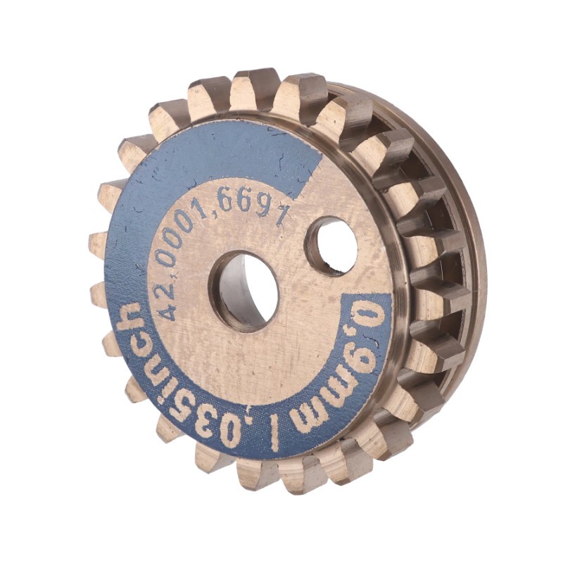 Rodillo de alimentación/rodillo de accionamiento 0,8-1,2 para acero y aluminio (Fronius TransSteel 2200c) Rodillo de alimentación/rodillo de accionamiento 0,8-1,2 para acero y aluminio (Fronius TransSteel 2200c)