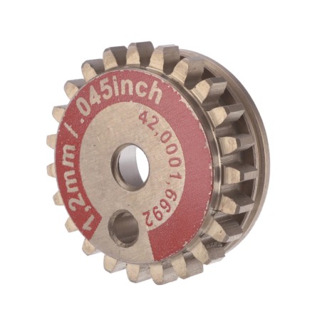 Rodillo de alimentación/impulsión 0,8-1,2 para acero y aluminio (Fronius TransSteel 2200c) - 42.0001.6687,1 - - - 23,71 € -