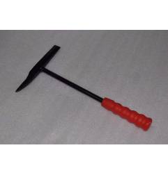 Martillo cincelador con mango de plástico de 450 g rectificado y templado