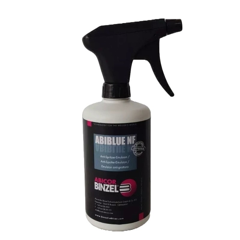 Botella pulverizadora de plástico ABIBLUE completa, sin contenido, 500 ml, (paquete de 1 o 15 piezas)