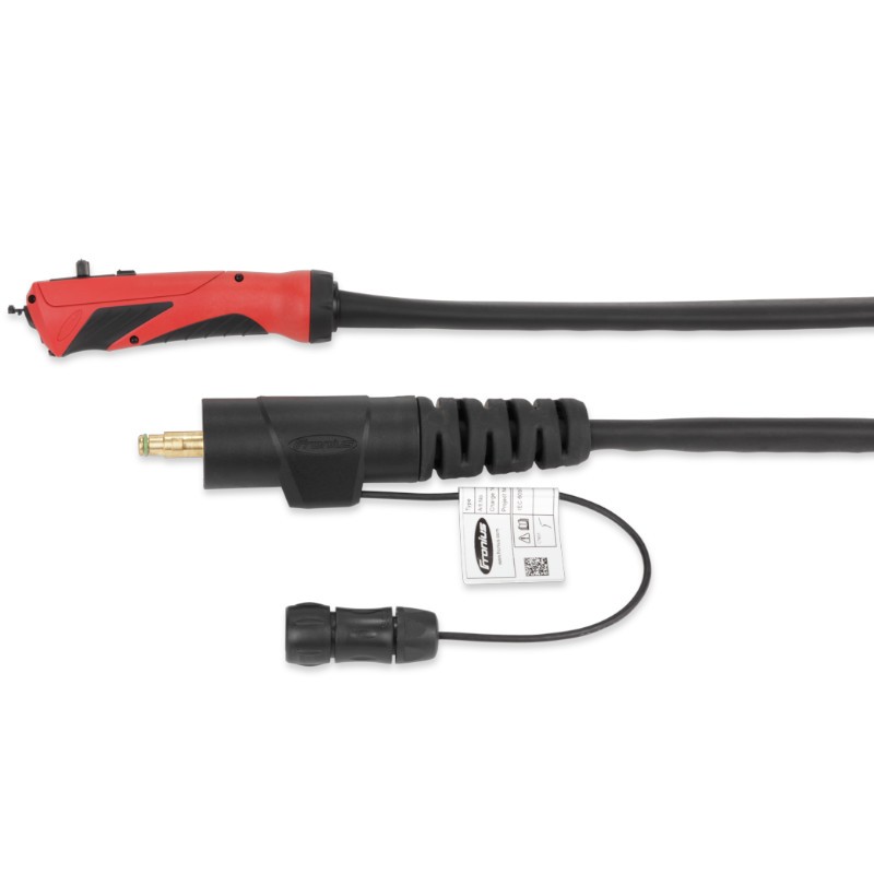 ANTORCHA DE SOLDADURA MANUAL FRONIUS TIG THP 220i G - REFRIGERADA POR GAS - PAQUETE DE MANGUERAS MULTILOCK - SIN CUERPO TIG