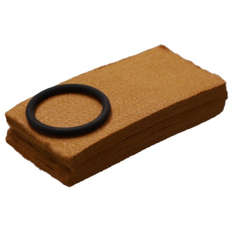 Fronius Reinigungs-/Polierfilz 35mm MC 150 (10 Stk. im Set)+ 1 Stk. O-Ring für Brenner MC150 - 42,0510,0505 - - 9007947512666 -
