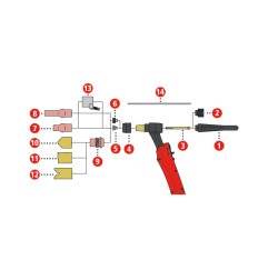 Fronius Isolierhülse für Punktschweißen für TTB 220A / TTB 400 / TTG 2200A / TTW 4000A - 42,0100,0176 -  - 9007946267222 - 6,47 