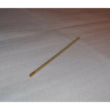 Núcleo de teflón PTFE, guía de alambre ALU/VA de 3/4/5 m, 0,6-1,2 mm --Variante--1.0 - 1.2 mm --Variante--con espiral de latón 200mm --Variante--3m (3.4 m) --Variante--con tubo de soporte 200mm