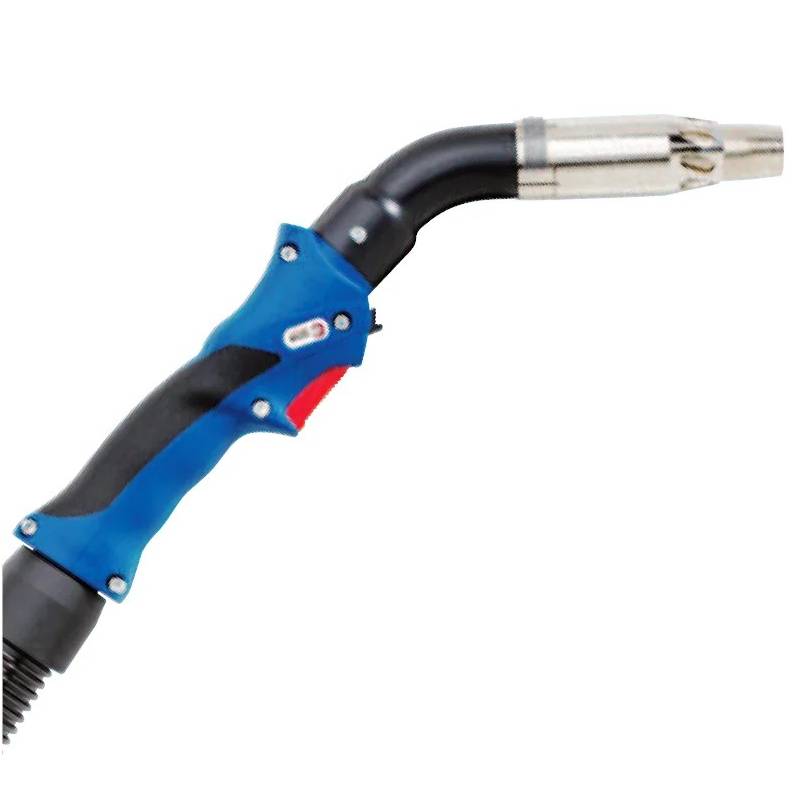 Antorcha de extracción de humos MIG/MAG BINZEL RAB GRIP 25 AK, 4 m, NW32 cuero, refrigerada por gas Antorcha de extracción de humos MIG/MAG BINZEL RAB GRIP 25 AK, 4 m, NW32 cuero, refrigerada por gas