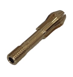 Portaelectrodos Abitig para antorchas de soldadura TIG, diámetro 2,0 mm, 35 mm - 776.0067