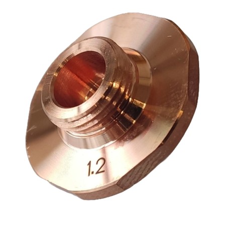 Réplica de boquilla de corte láser serie EAA de 1,2 mm (1324861)