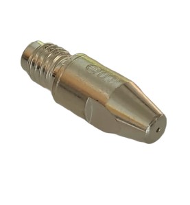 Stromdüse CuCrZr versilbert für Schweißbrenner, M8x30mm, Ø  0,8 mm,  (1 Stück) - 147.0117 - 147.0117-1 -  - 4036584180629 - 3,91