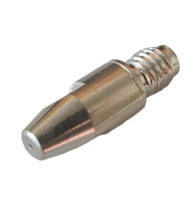 Stromdüse CuCrZr versilbert für Schweißbrenner, M8x30mm, Ø  0,8 mm,  (1 Stück) - 147.0117 - 147.0117-1 -  - 4036584180629 - 3,91
